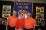 David Standlee, Jacki Dawson, Tyler Johns and Dennis Reed promote Rotary at Trade Expo